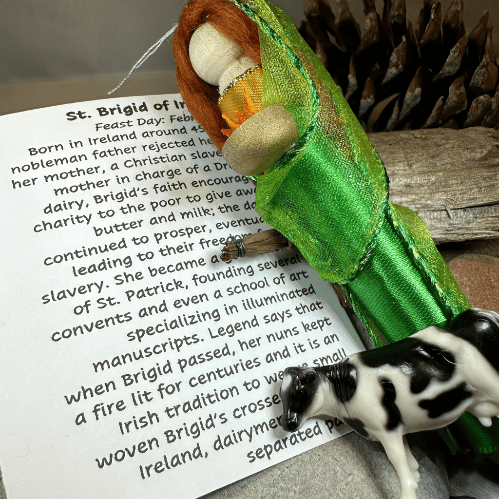 St. Brigid of Ireland Doll Gifts La Vie Bien St. Brigid of Ireland Doll