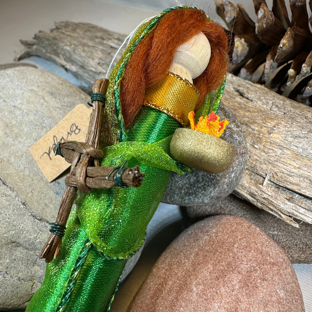 St. Brigid of Ireland Doll Gifts La Vie Bien St. Brigid of Ireland Doll