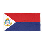 St Maarten Flag Beach Towel Beach Towel (Generic Brand) La Vie Bien St Maarten Flag Beach Towel