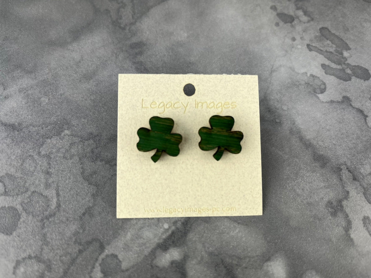 St. Patrick's Day Shamrock Earrings