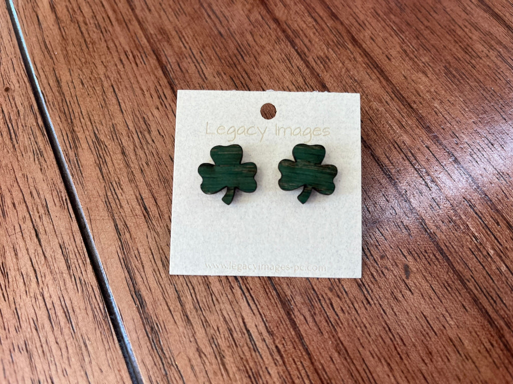 St. Patrick's Day Shamrock Earrings