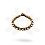 Stackable Bracelet with Brass Beads - Thailand Jewelry La Vie Bien Stackable Bracelet with Brass Beads - Thailand