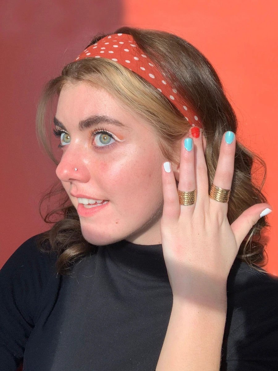 Stacked Armor Statement Ring