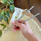 Stainless Steel Travel Chopsticks La Vie Bien Stainless Steel Travel Chopsticks