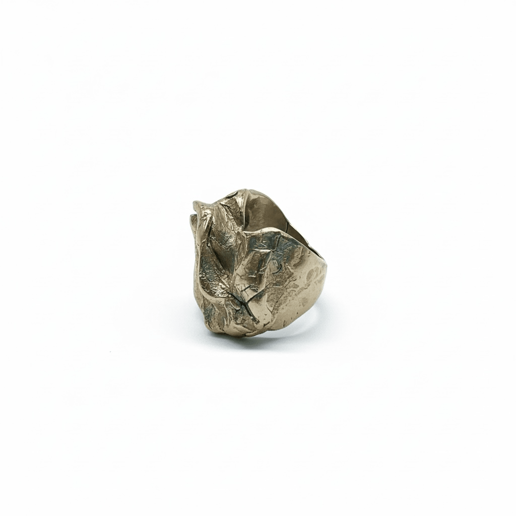 Stainless Steel Wide Ring rings La Vie Bien Stainless Steel Wide Ring