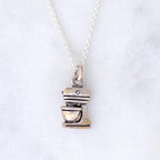 Stand Mixer Sterling Necklace Necklaces - Fine La Vie Bien Stand Mixer Sterling Necklace