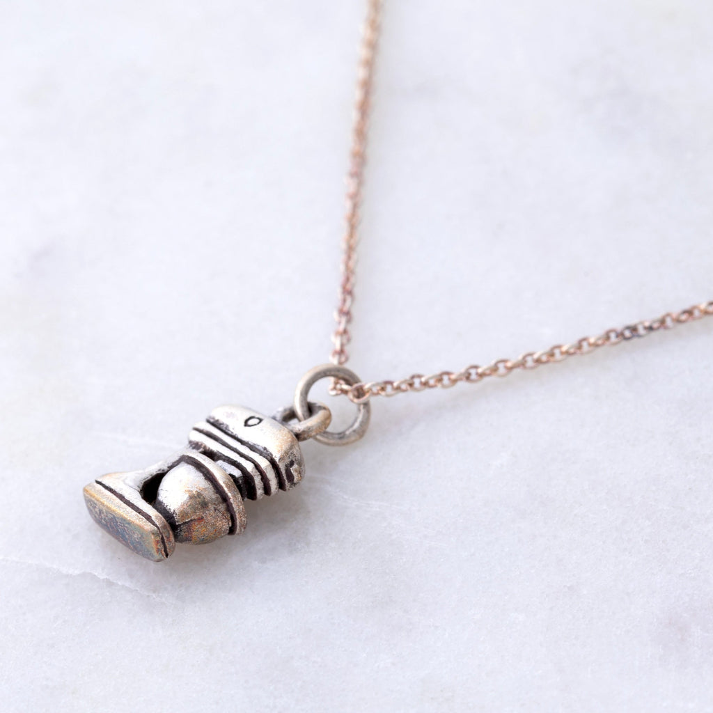 Stand Mixer Sterling Necklace Necklaces - Fine La Vie Bien Stand Mixer Sterling Necklace
