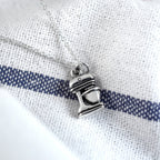 Stand Mixer Sterling Necklace Necklaces - Fine La Vie Bien Stand Mixer Sterling Necklace