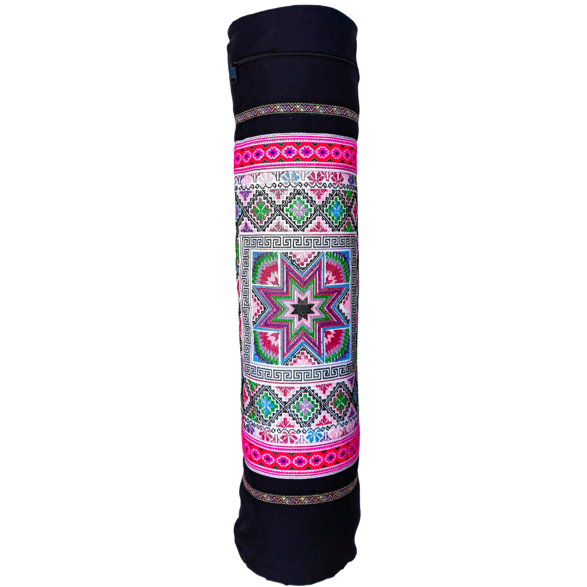 Star Boho Embroidered Yoga Bag - Thailand Bags La Vie Bien Star Boho Embroidered Yoga Bag - Thailand