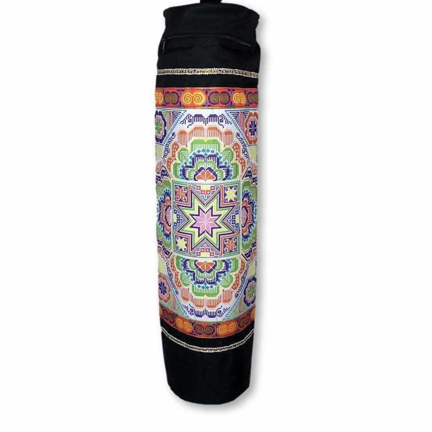 Star Boho Embroidered Yoga Bag - Thailand Bags La Vie Bien Star Boho Embroidered Yoga Bag - Thailand