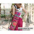 Star Boho Embroidered Yoga Bag - Thailand Bags La Vie Bien Star Boho Embroidered Yoga Bag - Thailand