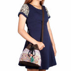 Star Hmong Embroidered Bucket Bag - Thailand Bags La Vie Bien Star Hmong Embroidered Bucket Bag - Thailand