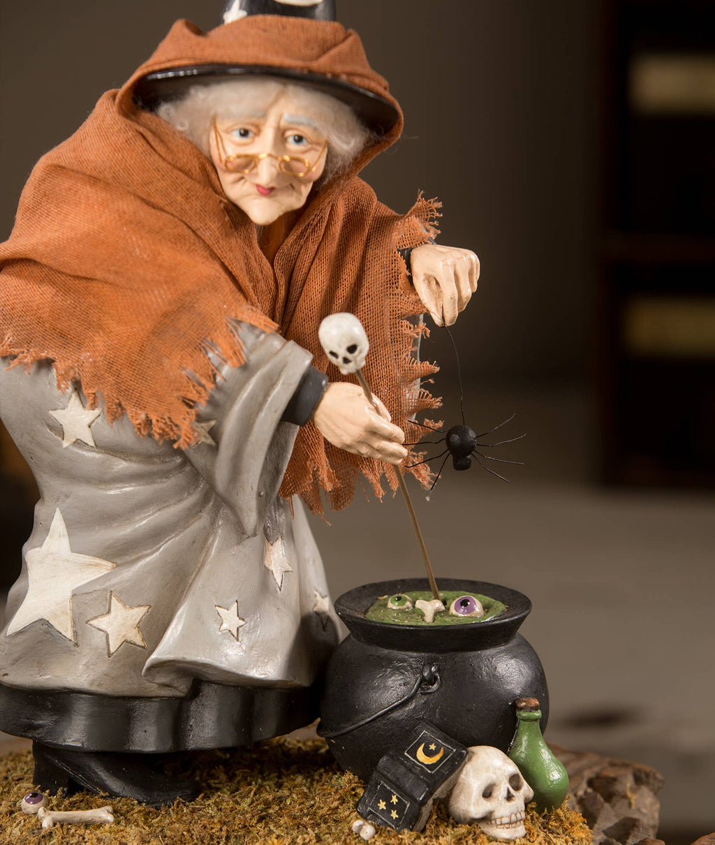 Star Luna Witch by Bethany Lowe Designs Seasonal & Holiday Decorations La Vie Bien Star Luna Witch by Bethany Lowe Designs