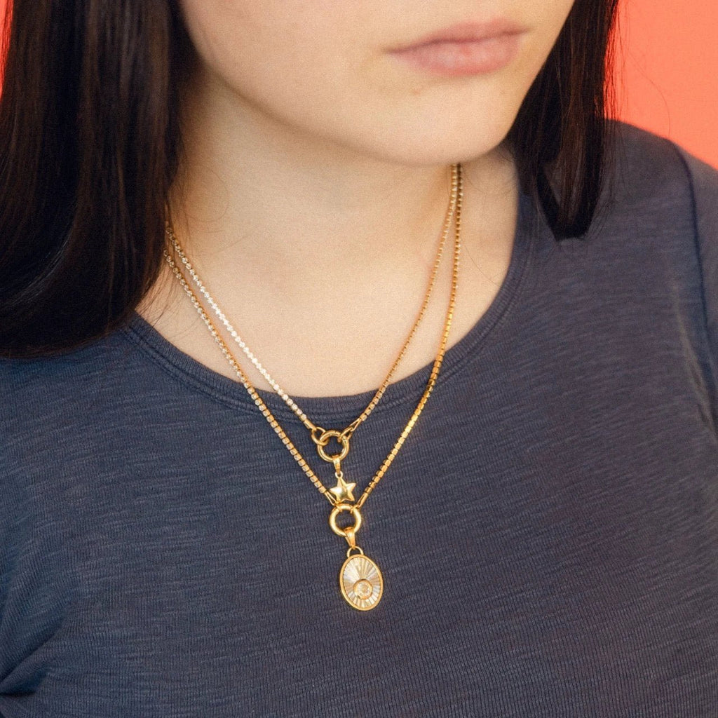 Star Necklace Charm by Oh Clementine