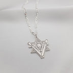 Star of David Lion Necklace La Vie Bien Star of David Lion Necklace