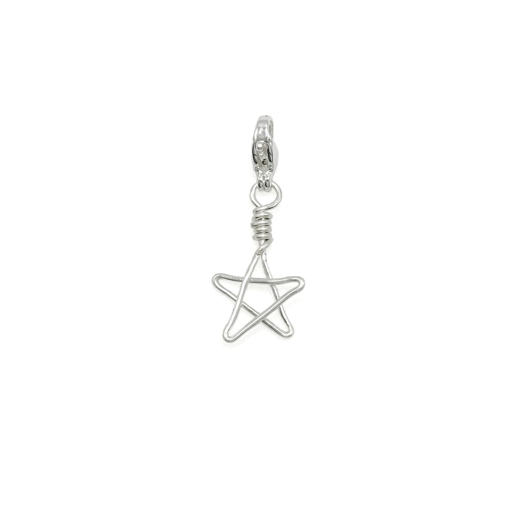 Star silver charm by Alegria Accessories Inc