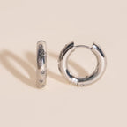 Starburst Chunky Rounded Huggie Hoop Earrings by Oh Clementine