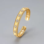 Starburst Cuff Bracelet Bracelets La Vie Bien Starburst Cuff Bracelet
