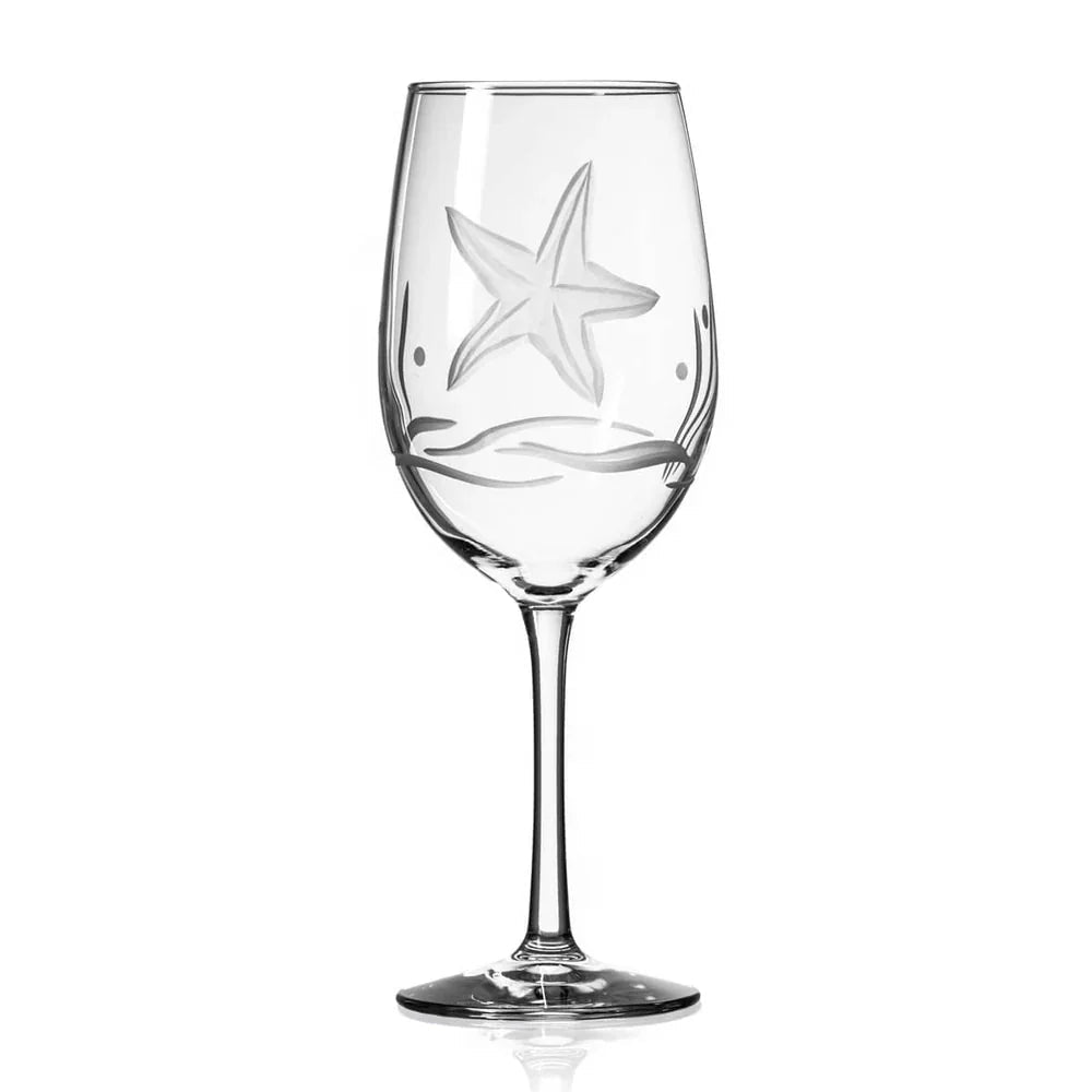 Starfish Etched Glassware Kitchen Accessories La Vie Bien Starfish Etched Glassware