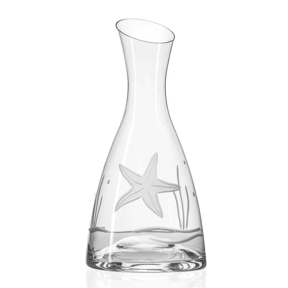 Starfish Etched Glassware Kitchen Accessories La Vie Bien Starfish Etched Glassware