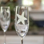 Starfish Etched Glassware Kitchen Accessories La Vie Bien Starfish Etched Glassware