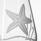 Starfish Etched Glassware Kitchen Accessories La Vie Bien Starfish Etched Glassware