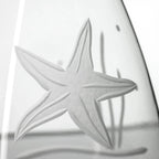 Starfish Etched Glassware Kitchen Accessories La Vie Bien Starfish Etched Glassware