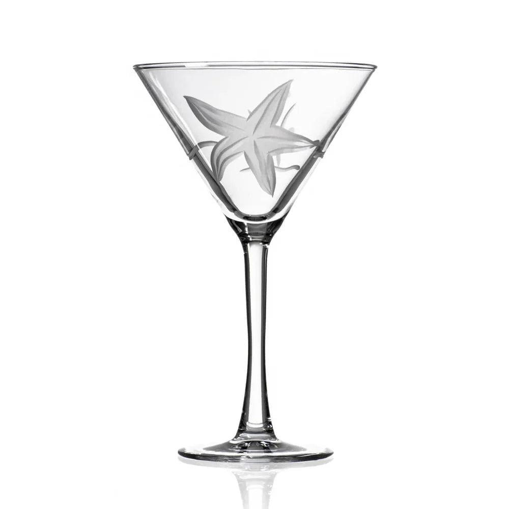 Starfish Etched Glassware Kitchen Accessories La Vie Bien Starfish Etched Glassware