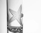 Starfish Etched Glassware Kitchen Accessories La Vie Bien Starfish Etched Glassware