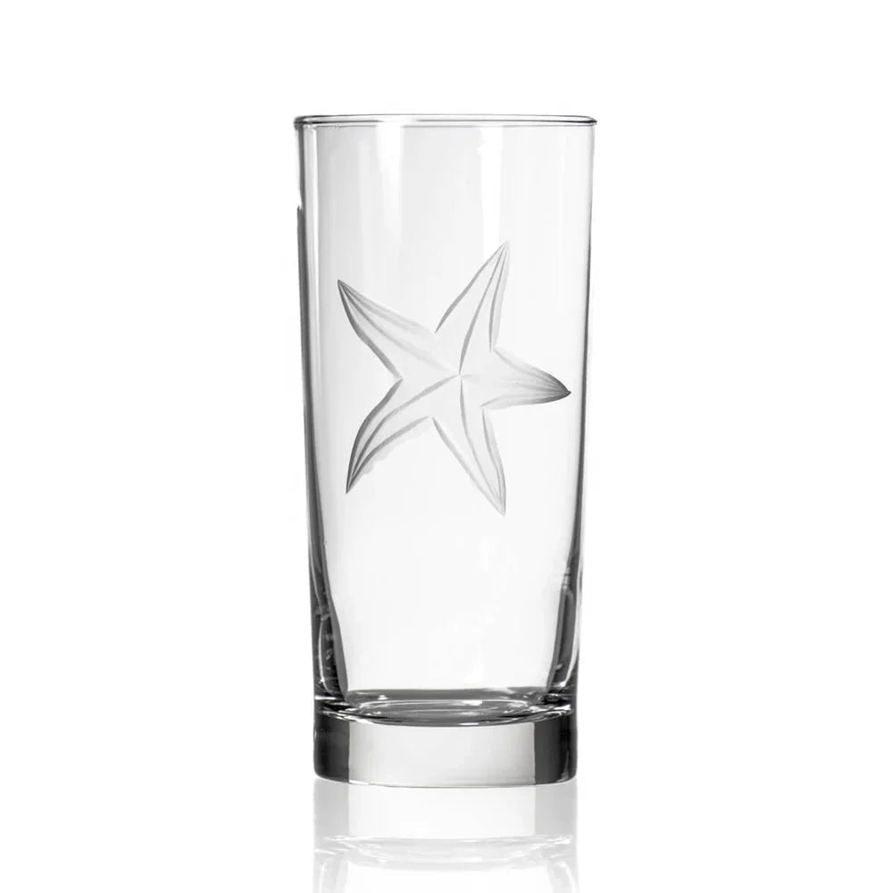 Starfish Etched Glassware Kitchen Accessories La Vie Bien Starfish Etched Glassware