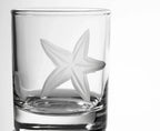 Starfish Etched Glassware Kitchen Accessories La Vie Bien Starfish Etched Glassware
