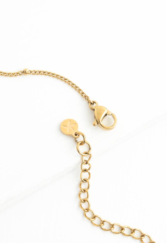Starfish Hope Necklace in Gold Necklace La Vie Bien Starfish Hope Necklace in Gold