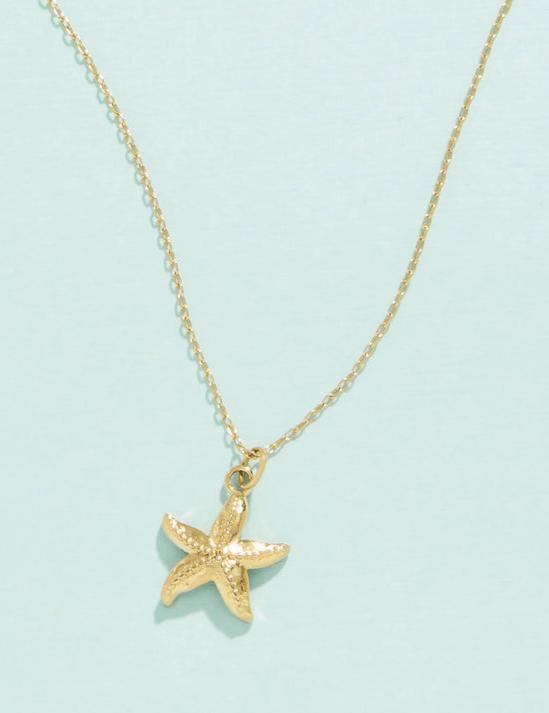 Starfish Necklace 18" - Splash Collection Jewelry La Vie Bien Starfish Necklace 18" - Splash Collection