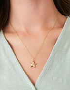 Starfish Necklace 18" - Splash Collection Jewelry La Vie Bien Starfish Necklace 18" - Splash Collection