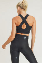 Starlight Star Foil Sports Bra Sports Bra La Vie Bien Starlight Star Foil Sports Bra