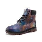 Starry galaxy Premium Lightweight Microfiber Leather Chukka Boots by Printy6