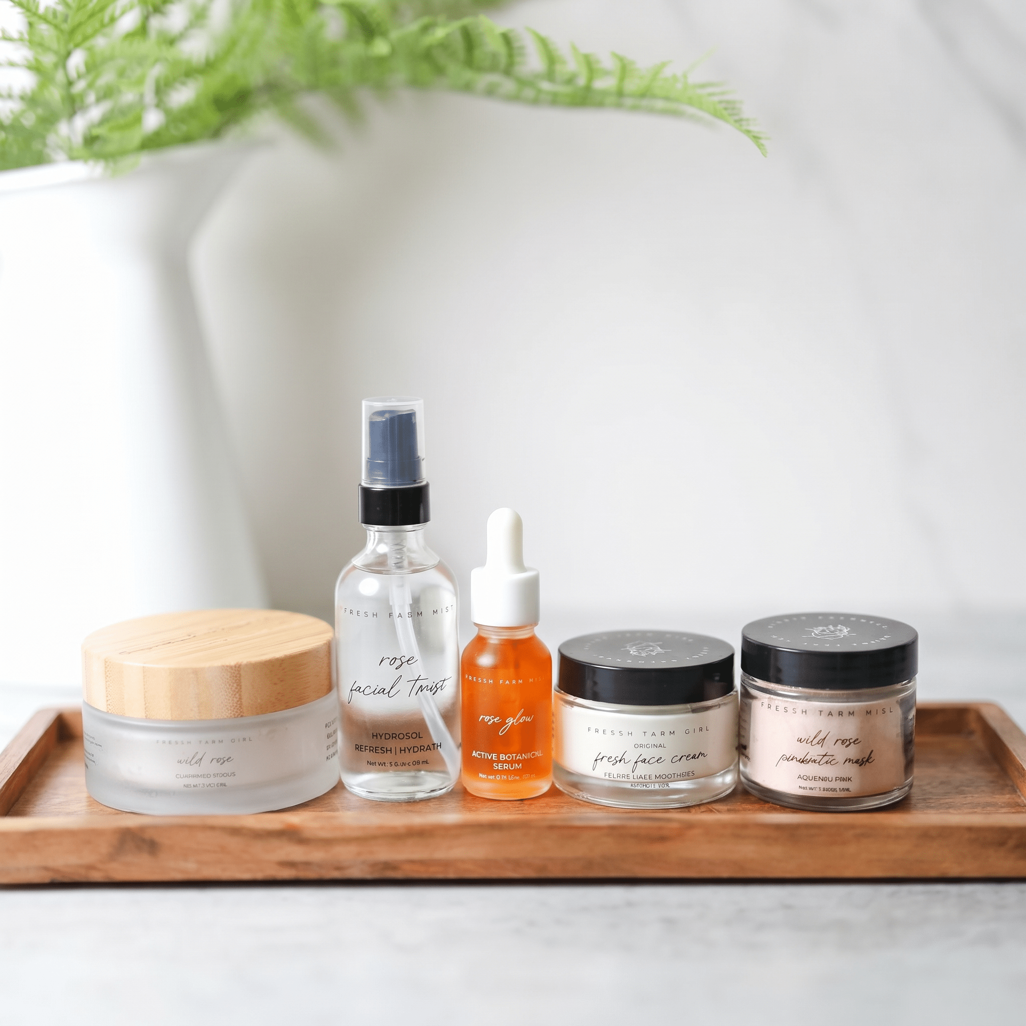 Starter Radiant Clean Beauty Face Kit Bundle La Vie Bien Starter Radiant Clean Beauty Face Kit
