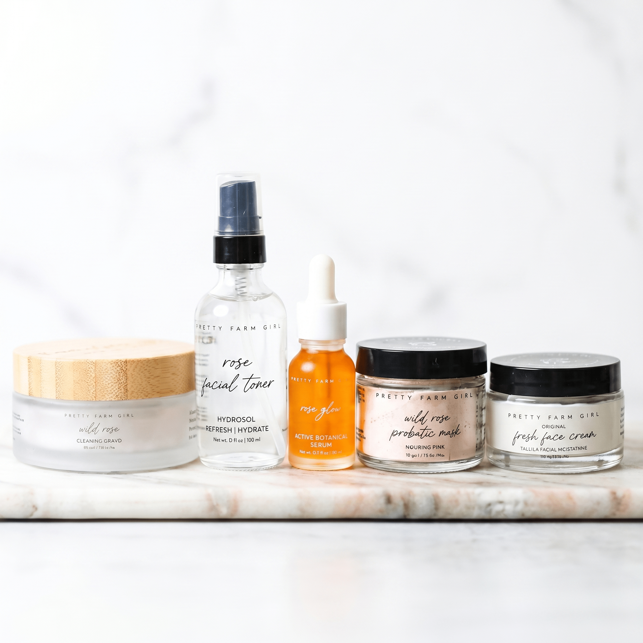 Starter Radiant Clean Beauty Face Kit Bundle La Vie Bien Starter Radiant Clean Beauty Face Kit