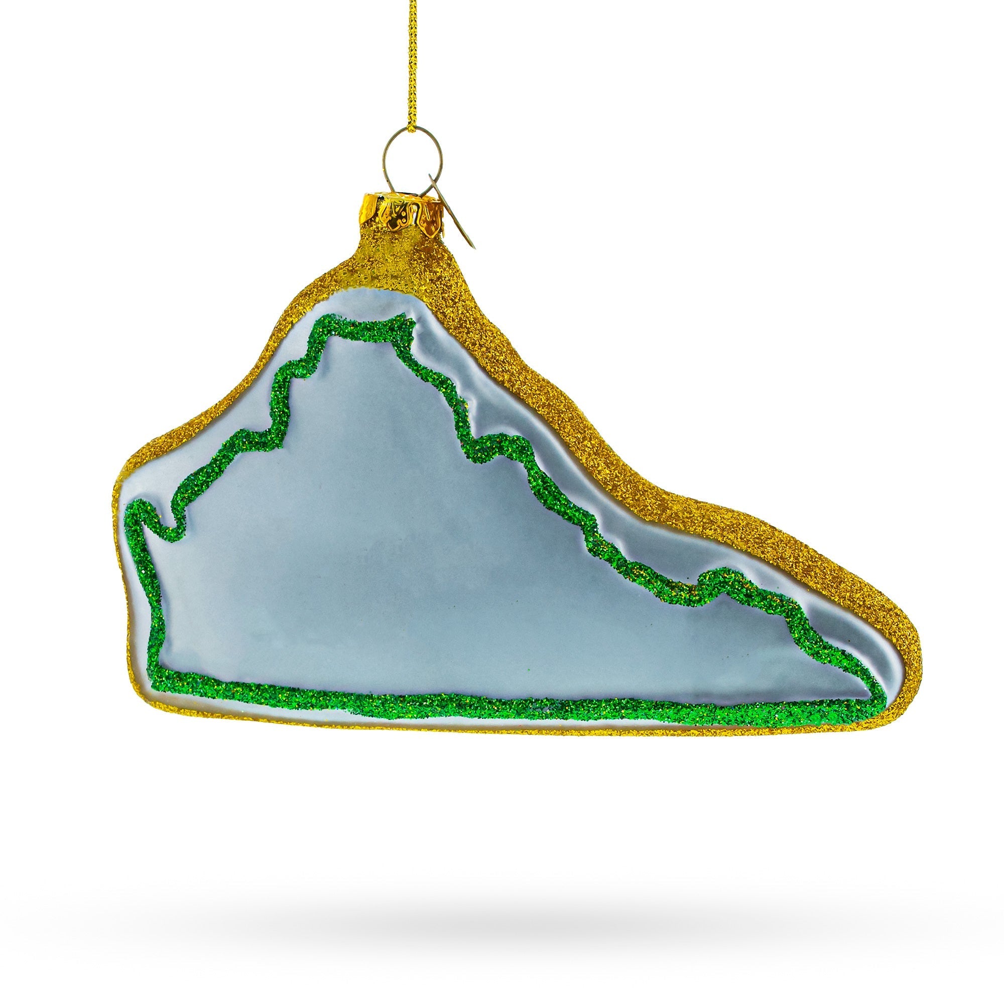 State of Virginia Symbols, USA Glass Christmas Ornament Christmas Ornaments > Travel > North America > USA > Virginia > USA States La Vie Bien State of Virginia Symbols, USA Glass Christmas Ornament