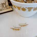 Stay Golden Ear Climbers by Derive Jewelry