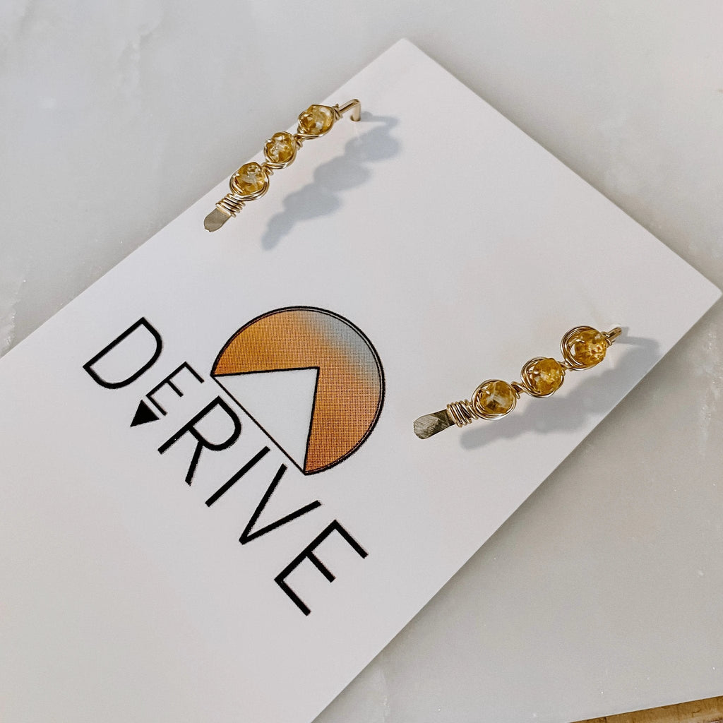 Stay Golden Ear Climbers by Derive Jewelry
