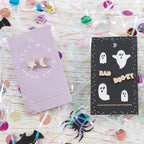 Stay Wild Moon Child Stud Earrings | Mismatched Moon and Star Earrings | Gift for Her by The Bullish Store