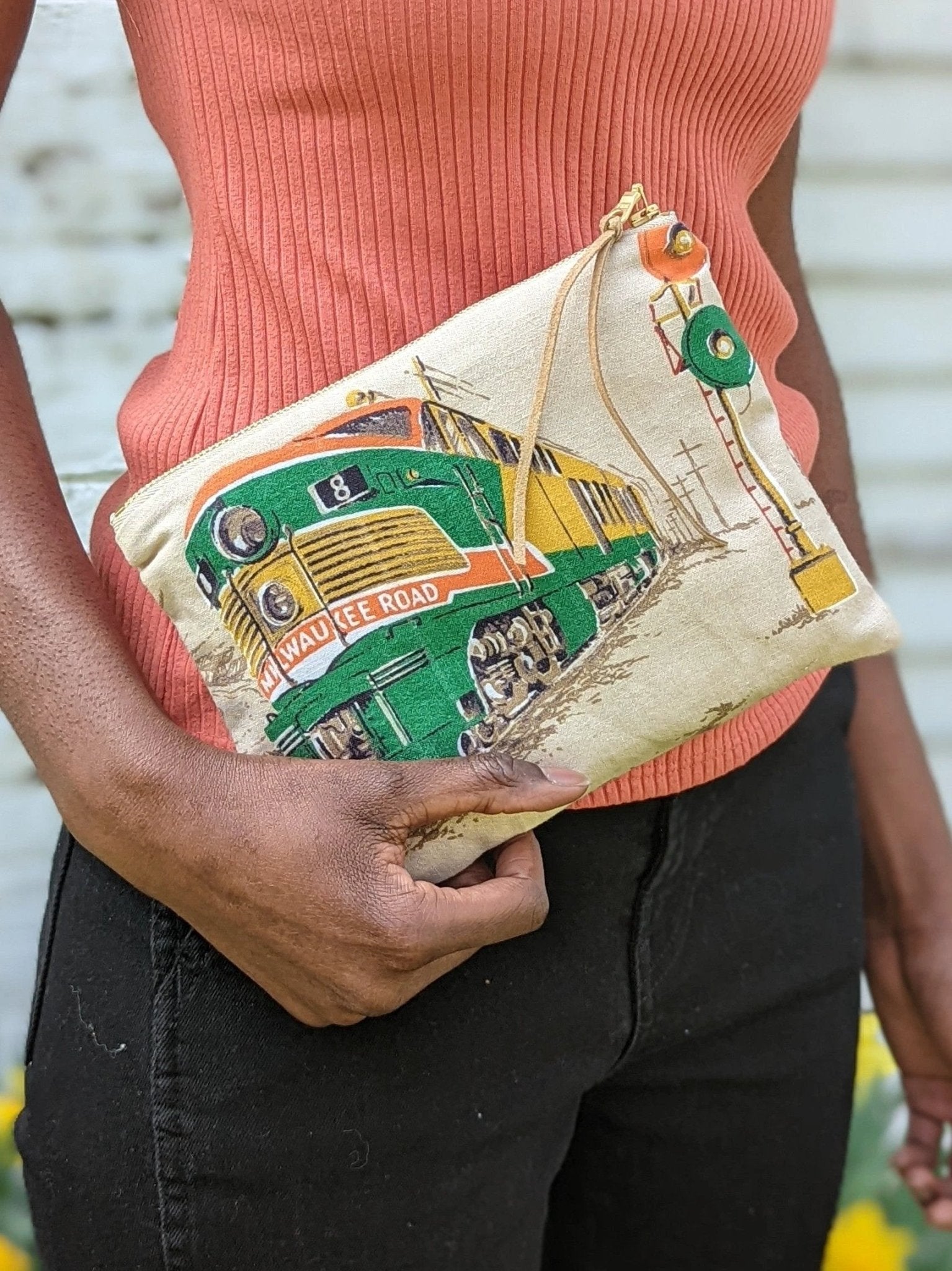 Steam Train Clutch by Ash & Rose