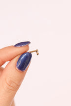 Stella Flat Back Stud by Rose & Clay