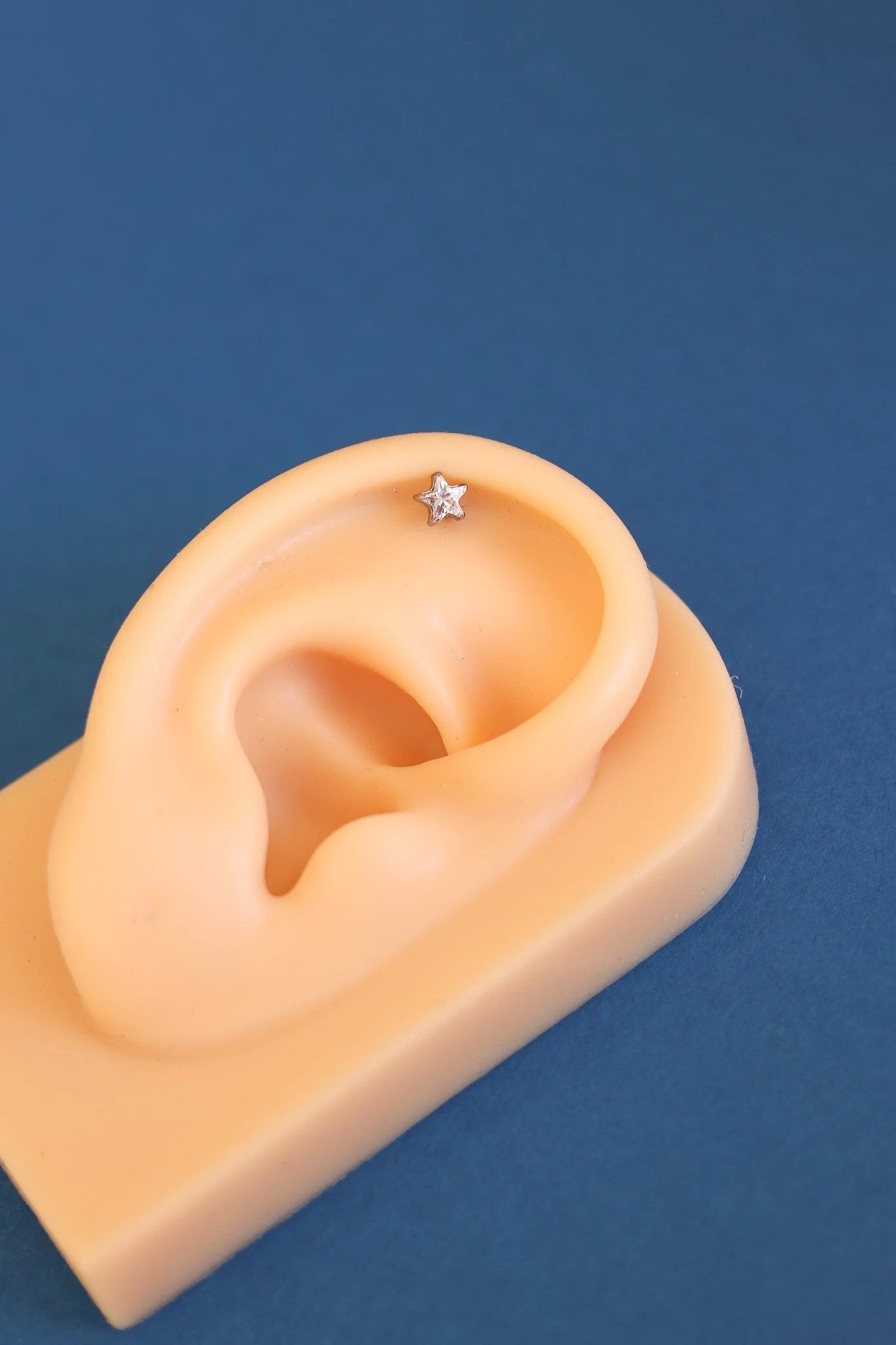 Stella Flat Back Stud by Rose & Clay
