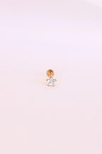 Stella Flat Back Stud by Rose & Clay