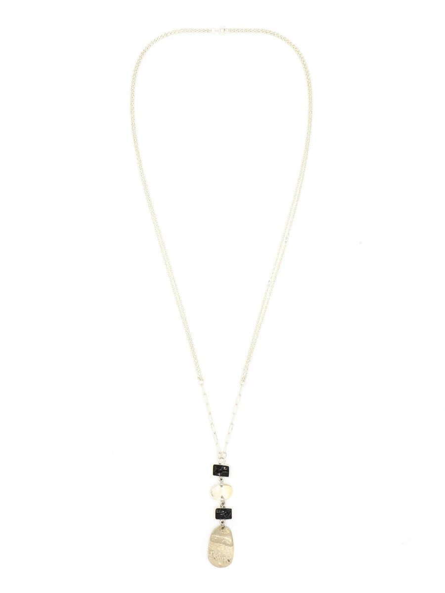 Stepping Stone Pendant Necklace