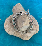 Sterling Silver Twist Bracelet