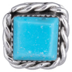 Sterling Zuni Twisted Post Earrings Earrings - Fine La Vie Bien Sterling Zuni Twisted Post Earrings