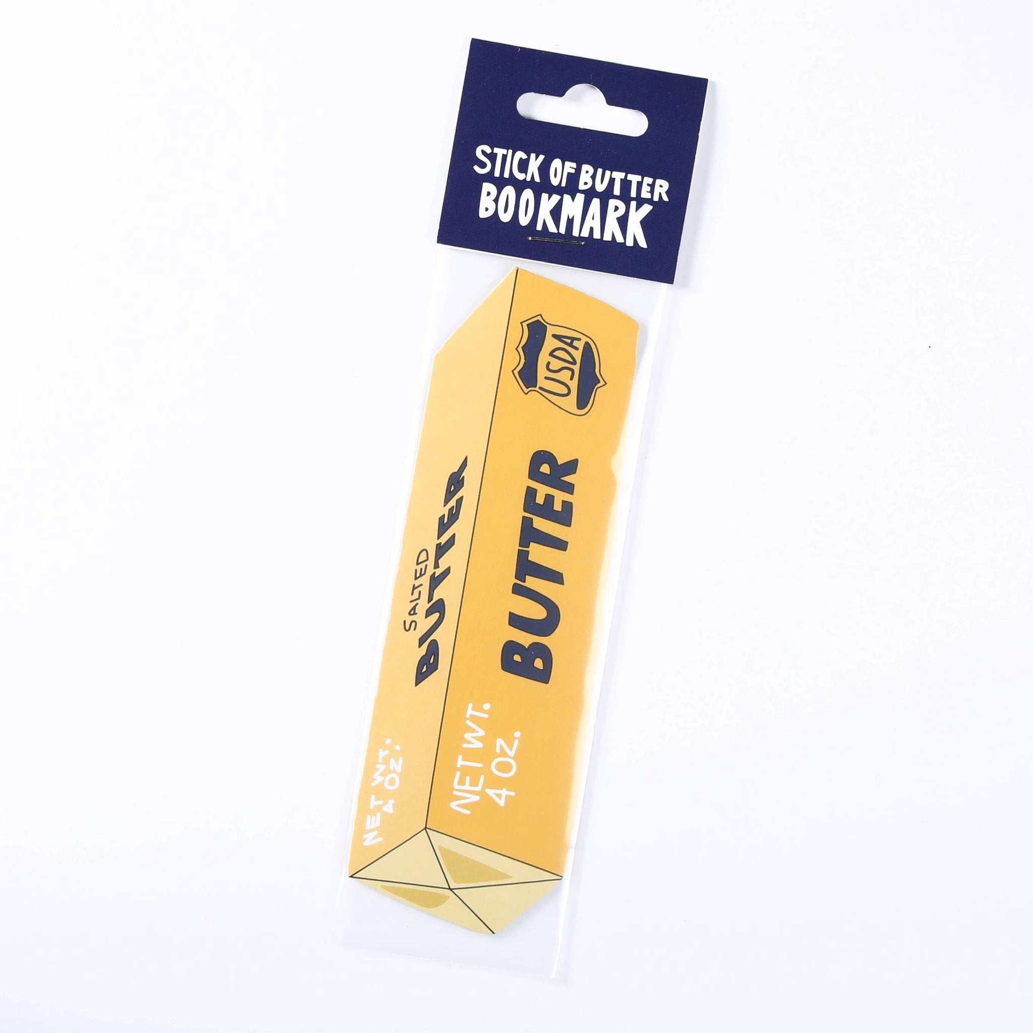 Stick of Butter Bookmark (it's die cut!) by Tia Chucha's Centro Cultural & Bookstore